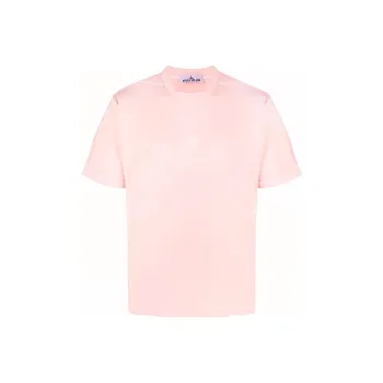 STONE ISLAND T Shirt Men's Light Pink