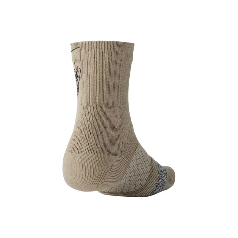 Under Armour Playmaker Project Rock ArmorDry Mid Calf Socks Unisex 1 Pack Khaki Basic/City Khaki-1