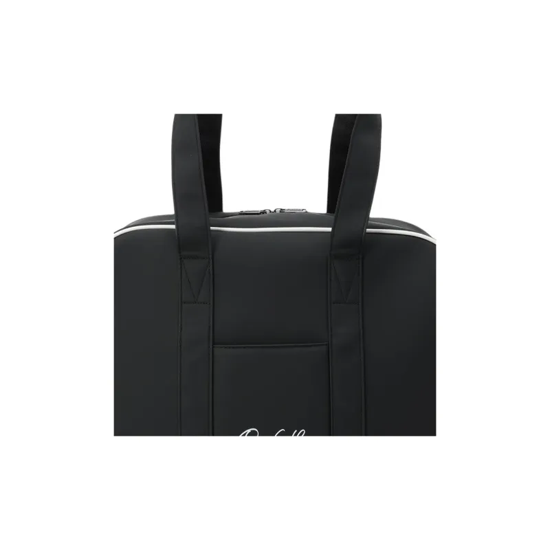 PUMA Synthetic Leather Gym Bag Travel Bag 28L Unisex Black-4