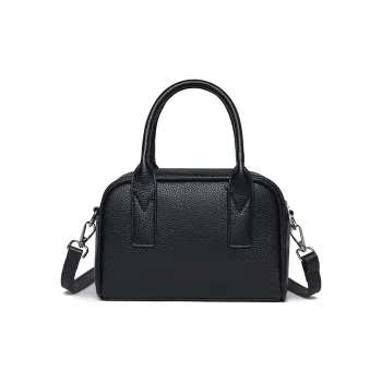 VANDEE Cow Leather Bowling Bag Handbag Women's Multicolor