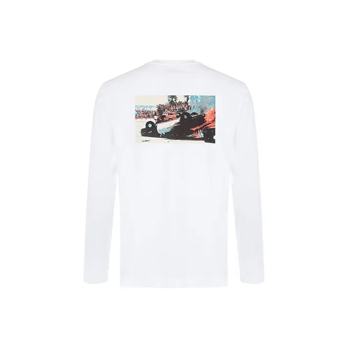 PALM ANGELS T Shirts Men Ecru-0