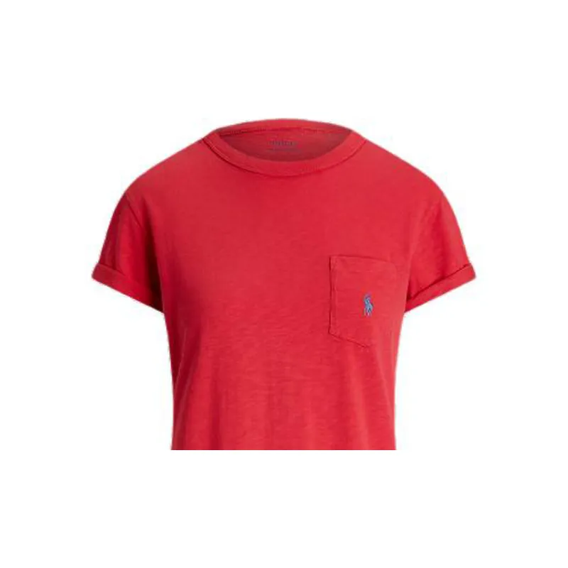 Polo Ralph Lauren SS24 Short-Sleeved Dresses Women's Red-2