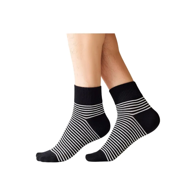 Temooues Mid Calf Socks Unisex 5 Pack-1