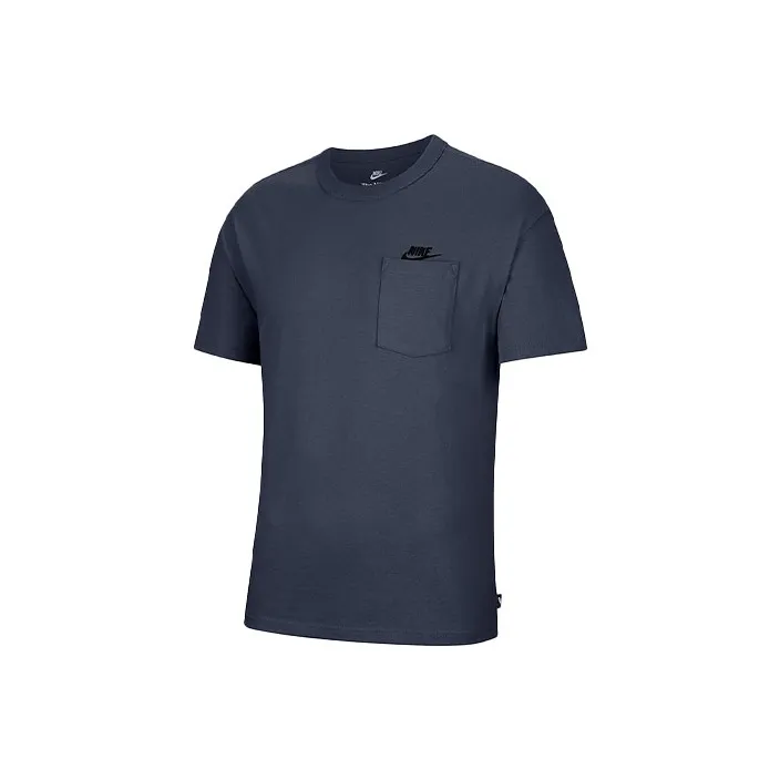 Nike Sportswear Essentials Series T Shirt Men's Dark Blue-0