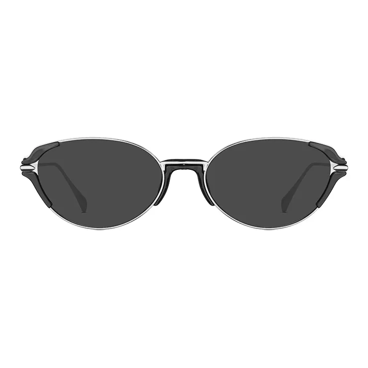 LASHION Alloy Round Sunglasses Unisex-1