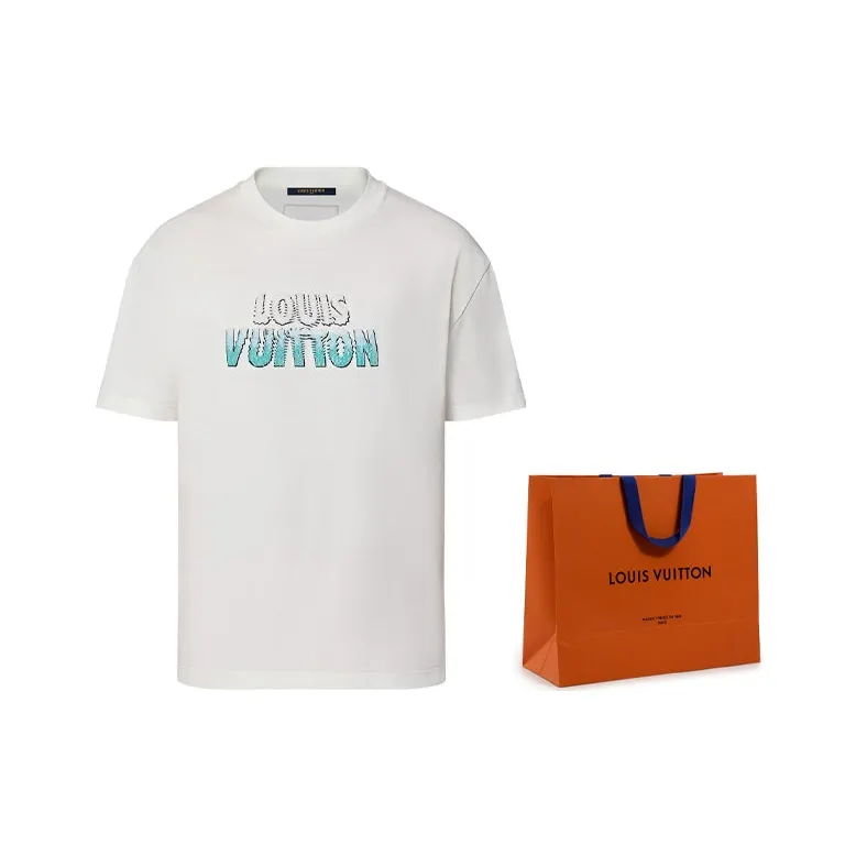 LOUIS VUITTON Regular T Shirt Men's White-5