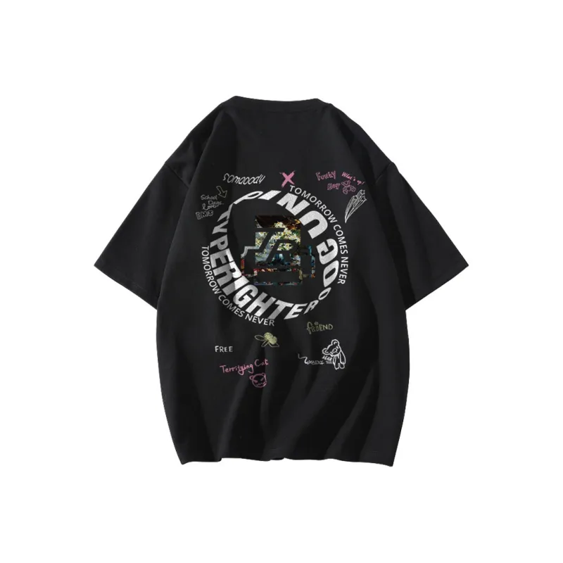 TYPERIGHTER Elbow Length Sleeved T Shirt Unisex-5