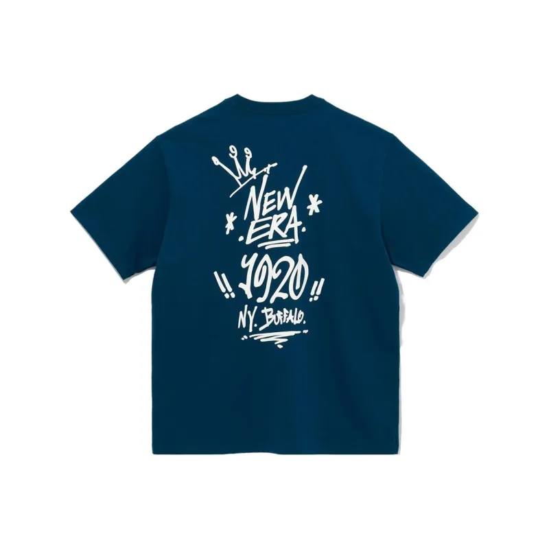 New Era T-Shirts Unisex Blue-0