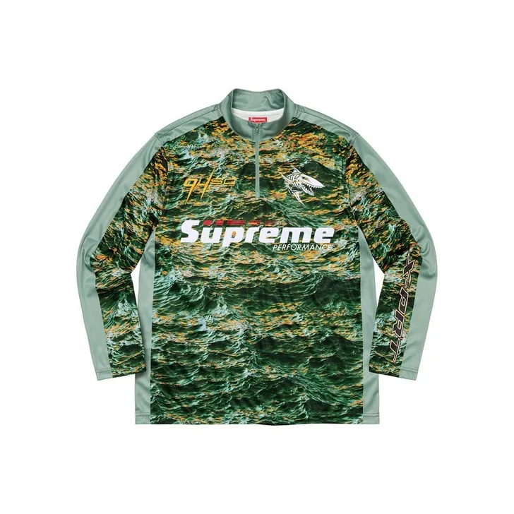 Supreme Waves Zip Pullover-3