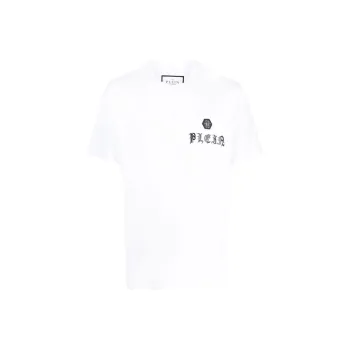 PHILIPP PLEIN Chest Logo print Detail T shirt