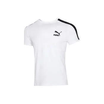 PUMA Squad T Shirts Men White