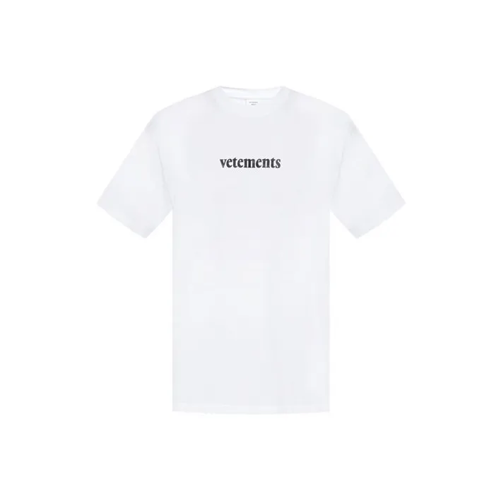 Vetements T-Shirts Men White-0