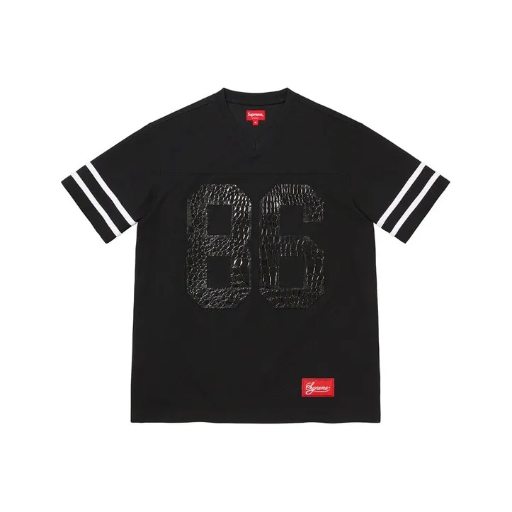 Supreme Faux Croc Football Jersey-0