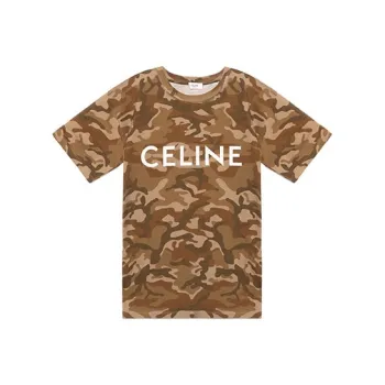 CELINE T Shirt Men's Camouflage