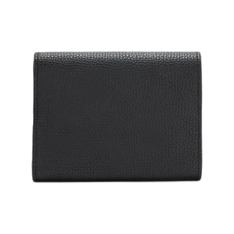 LOEWE Anagram Calfskin Wallet Unisex Black-4