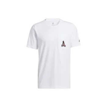 Adidas T Shirts Men White