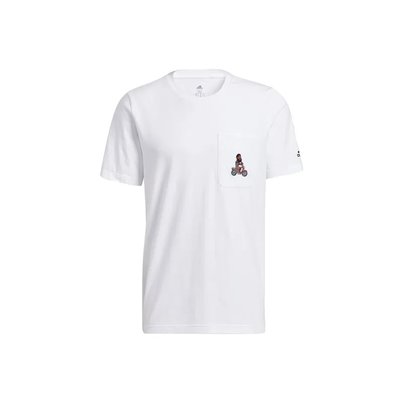 Adidas T Shirts Men White-0