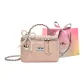 Pink with Charm-Shopping Bag
