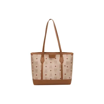 YZUE PU Handbag, Shoulder Bag Regular Women's Ecru/Pink/Light Brown/Black