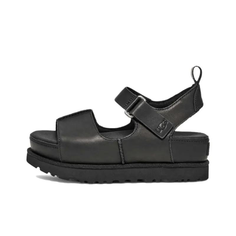 UGG Goldenstar Hi Strap Sandals Women's Black-0