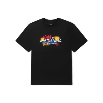 Vans Graffiti Alphabet T Shirt Unisex Black