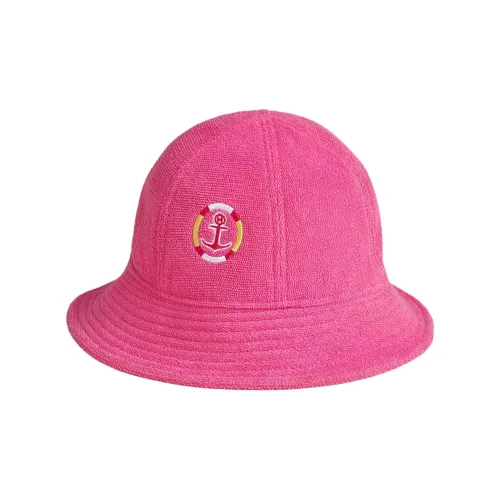 HERMES Cotton Bucket Hats Women's Pink