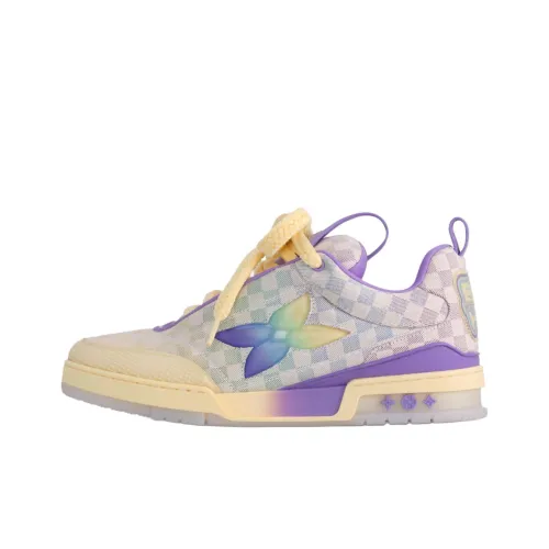 LOUIS VUITTON Skate Low Top Skateboard Shoes Men's Multicolor