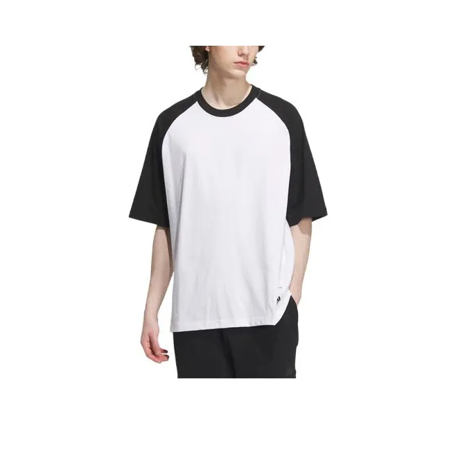 Adidas T Shirts Men Black/White-0