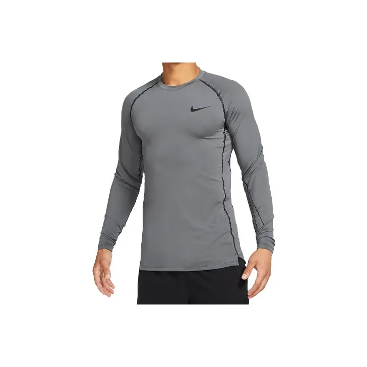 Nike T Shirts Men Iron Gray-0