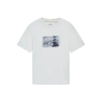 LiNing x Disney Sports Trend Series T Shirt Men's White Sand Gray