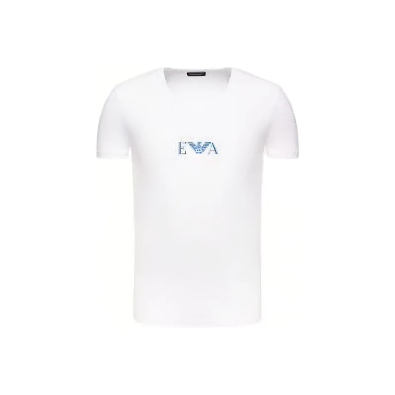 EMPORIO ARMANI T Shirts Men White-0