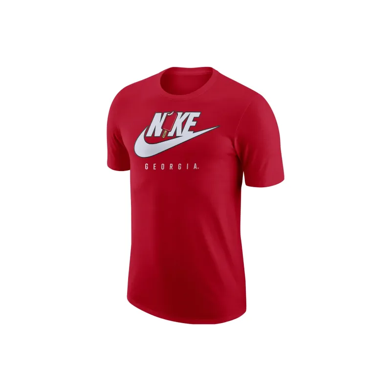 Nike Georgia Men's Nike College Crew Neck T Shirt-0