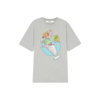 Maison Kitsune Graphic print Cotton T shirt