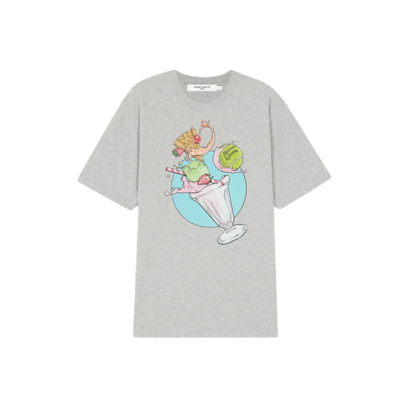 Maison Kitsune Graphic print Cotton T shirt-0