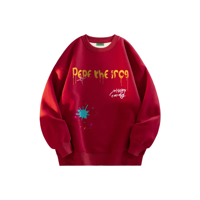 Pepe The Frog Sweatshirt Unisex-19
