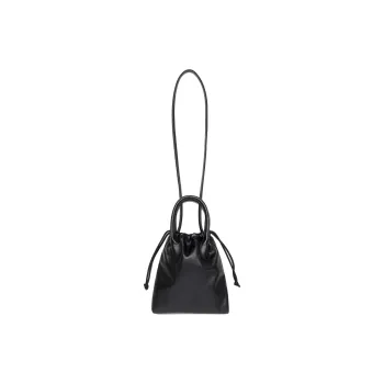 Lee Synthetic Leather Shoulder Bag, Crossbody Bag, Handbag Mini Women's Black