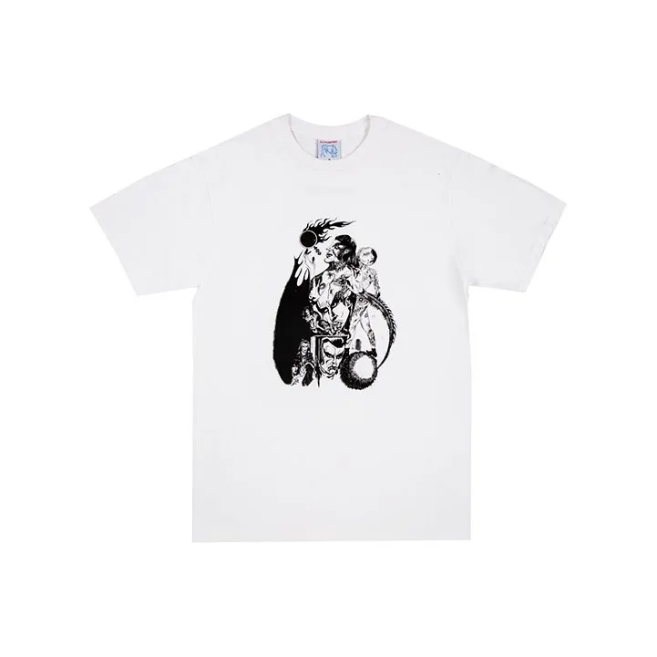 CIVILIST BERLIN Straight T-Shirt Unisex White-0