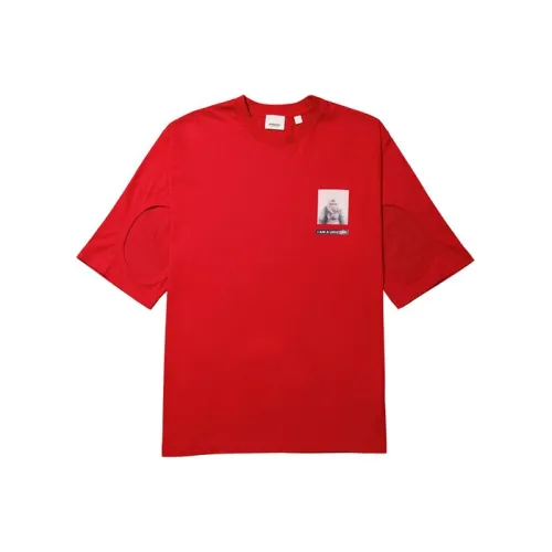 Burberry T Shirts Men Red