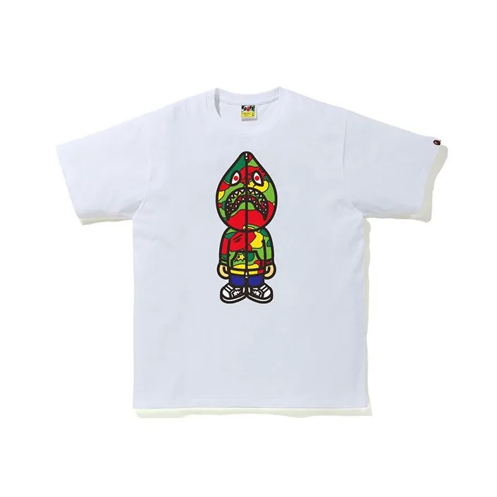 Bape Sta Camo Classic Milo Shark Tee-2
