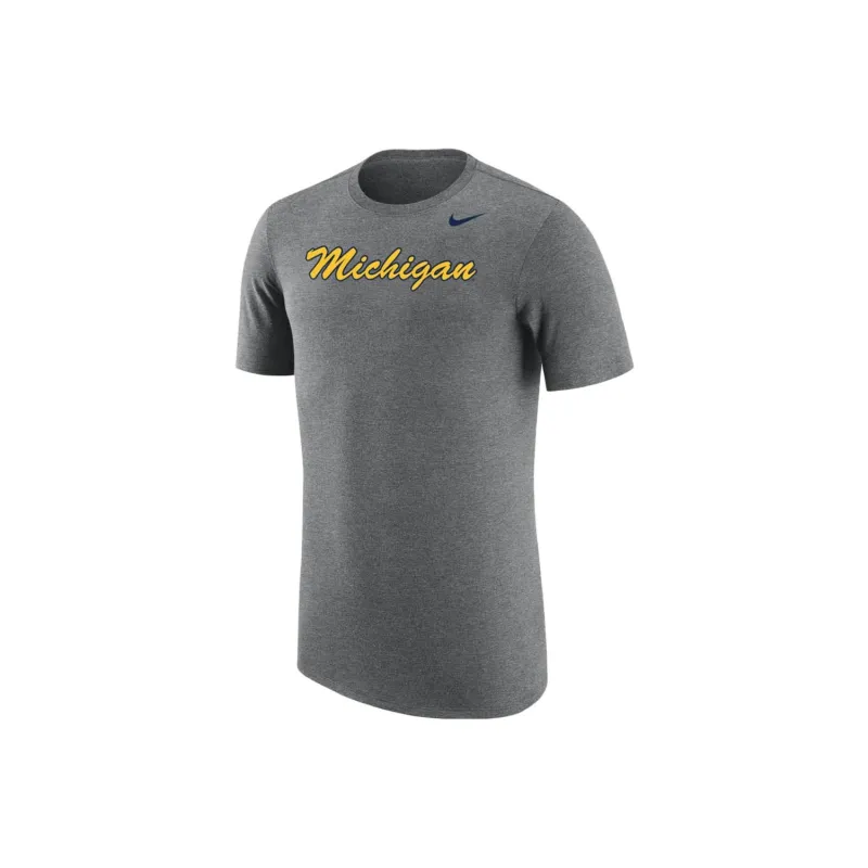 Nike NCAA Series SS23 T-Shirts Men Gray-0
