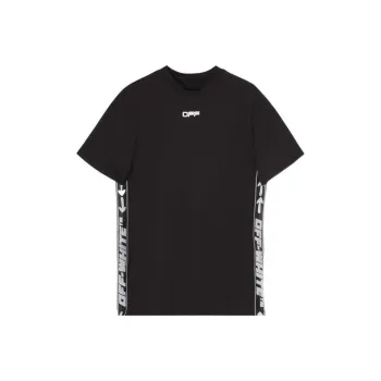 OFF WHITE Logo Tape Performance T Shirt