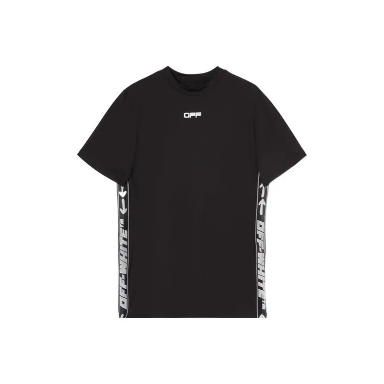 OFF WHITE Logo Tape Performance T Shirt-0