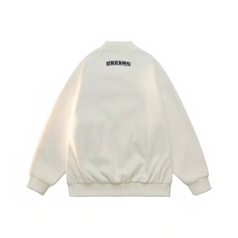 Warrior Huichao Cloud Sail Collection Baseball Jacket Unisex-4