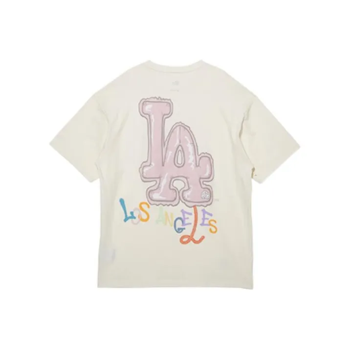 New Era T Shirt Unisex Ivory White-0