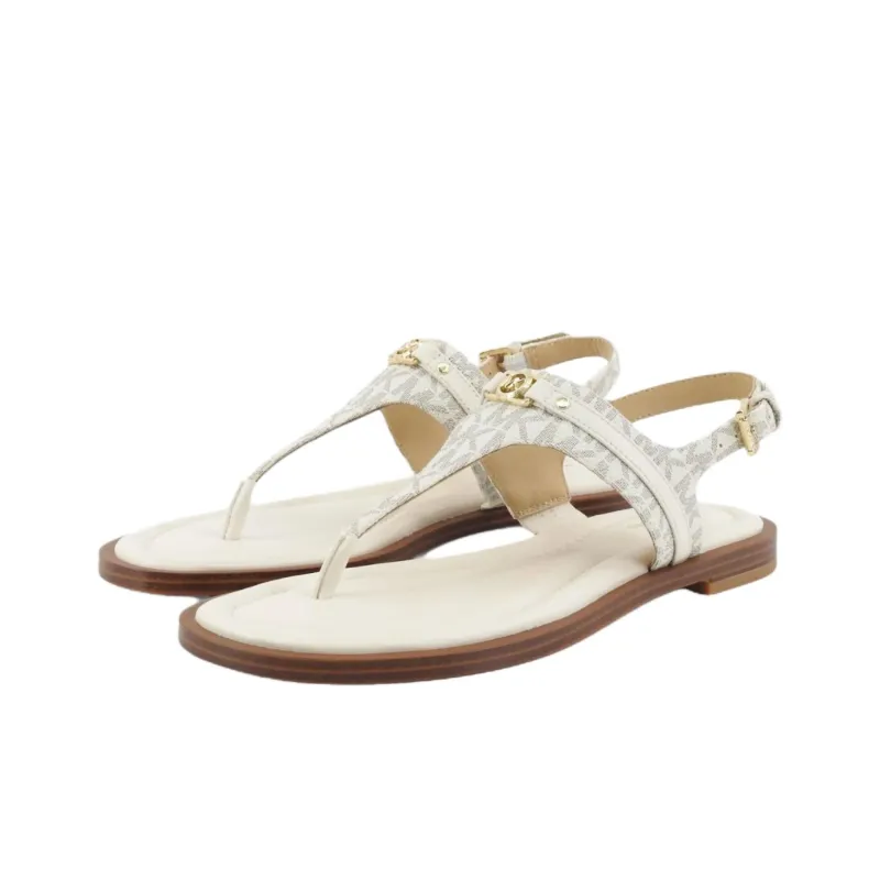 MICHAEL KORS Mandy Strap Sandals Women's Light Beige-2