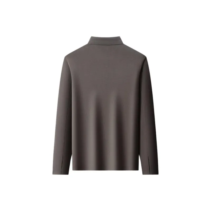 Red bean Polo Shirts Men-5