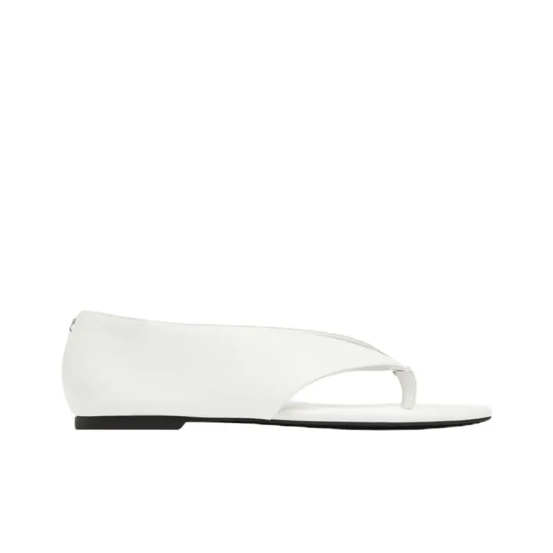 COURREGES One Strap Sandals Women's White-1