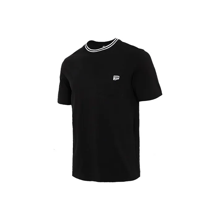 PUMA Downtown T Shirts Men Black-0