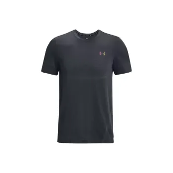 Under Armour T Shirts Men Peach Gray