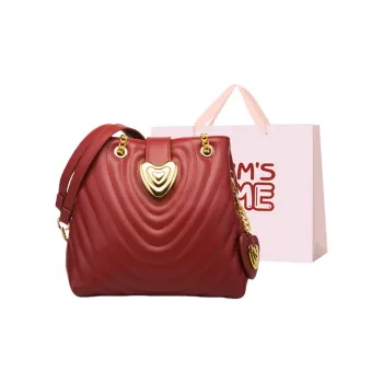 Worm's Home Pu Crossbody Bags Shoulder Bags Regular Women's Red